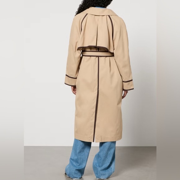 NWT Baum und Pferdgarten Beige Women's Trench Coat - Picture 5 of 11
